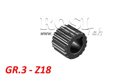 ZUPČANIK PTO GR.3 Z18