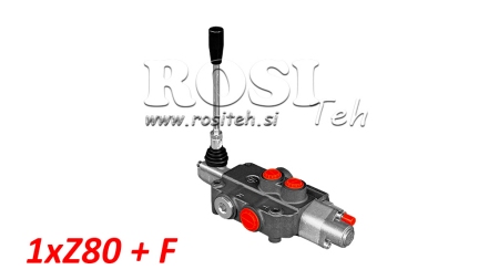 HIDRAULIČNI VENTIL 1xZ80 + PLIVAJUČI (za ralicu)