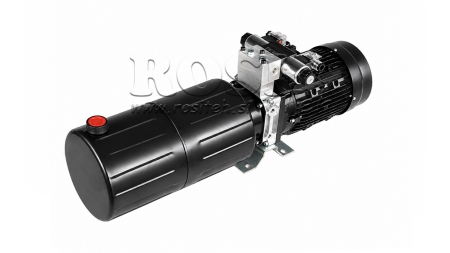 MINI HIDRAULIČNI AGREGAT 380V AC (2,2 kW) - 8,0 cc - 11,2 lit/min - tank 12 lit