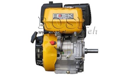 motor na benzin EG4-420cc-9.6kW-13.1HP-3,600 RPM-H-KW25x88.5-ručni start