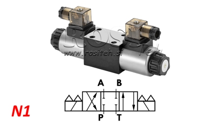 HIDRAULIČNI ELEKTROMAGNETSKI VENTIL KV-4/3 CETOP 3 N1