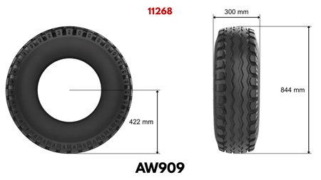 11,5/80-15,3 GUMA AW909 (14 PR)