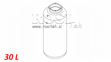 REZERVAR METALNI ROLL PP 30 LITRI HORZONTAL-VERTICAL