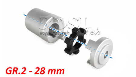 GUMENI UMETAK ND13 (2,2-4kW) 28mm/GR2