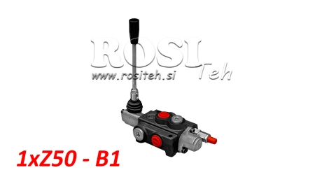 HIDRAULIČNI VENTIL 1xZ50 + JEDNOSMJERNI B1