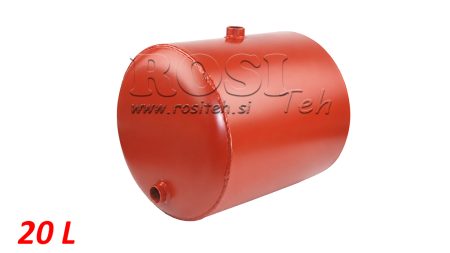 REZERVAR METALNI 20 LITRI OKRUGLI FI 300mm - VIŠINA 330mm