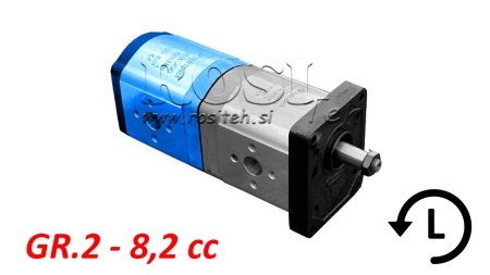 HIDRAULIČNA PUMPA 20A8,2X066 REAR GR.2 8,2 CC LIJEVA