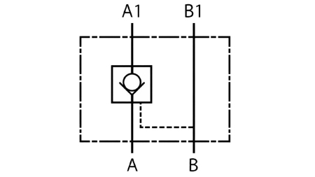 NEPOVRATNI VENTIL CETOP3 (A)