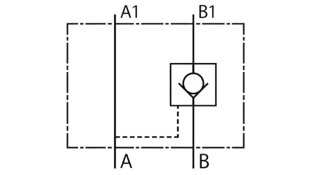 NEPOVRATNI VENTIL CETOP3 (B)