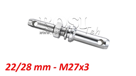 MONTAŽNI KLIN fi22/28mm SA NAVOJEM M27x3