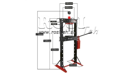 PREŠA ZA LEŽAJEVE ZA RADIONICU 20T - dvobrzinski