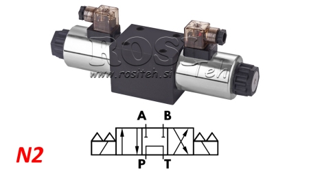 HIDRAULIČNI ELEKTROMAGNETSKI VENTIL KV-4/3 CETOP 5 N2