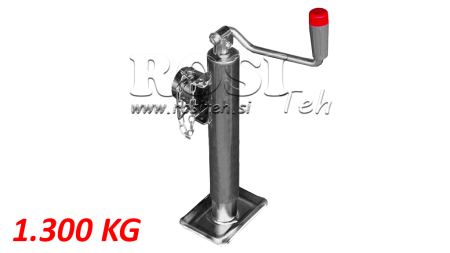 NAVOJNA PODUPORNA NOGA SA CIJEVNIM PRIKLJUČKOM 1300 kg