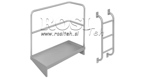 PLATFORMA S OGRADOM + LJESTVE