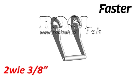 RUČICA ZA MULTI-FASTER 2SMJERNI 3/8 FIKSNI DIO