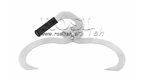 RUČNA ŠUMARSKA KLJEŠTA GRIPPER HD30 (300 mm) - POCINČANA