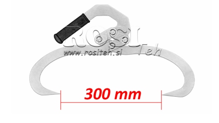 RUČNA ŠUMARSKA KLJEŠTA GRIPPER HD30 (300 mm) - POCINČANA