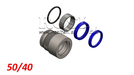 SET BRTVI ZA HIDRAULIČNI CILINDAR MONO 50/40
