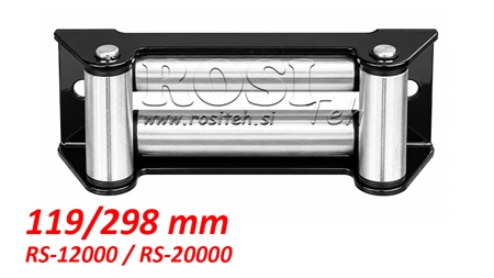 VALJKASTA VODILICA ZA ČELIČNO UŽE (RS-12000 / RS-20000) - 119 x 298 mm