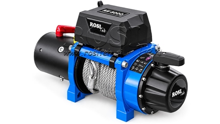 12 V ELEKTRIČNO VITLO RS-8000 - 3620 KG - ČELIČNO UŽE - ECO