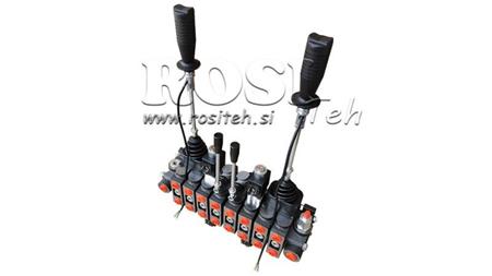 HIDRAULSKI VENTIL HIAB 8xPC70   2x JOYSTICK - ELEKTRIČNA KONTROLA 12V
