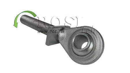 navojna kuka za uređaj za vuču standardna kategorija 2 m30x3 lijevi navoj