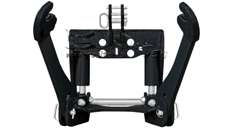 UNIVERZALNI KIT PREDNJA ČELNA HIDRAULIKA 2KAT ZA TRAKTOR 1500kg CRNA (RAL 9005)