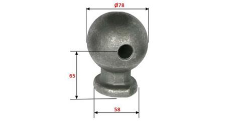 KUGLA DUMP TRUCK KESONA fi 78 PREDNJA