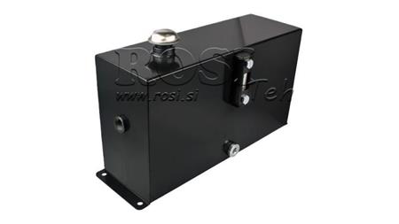 METALNI REZERVAR 12 LITARA KOCKA 255x120x450mm POTPUNO S OPREMOM