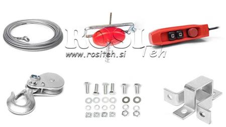 230 V ELEKTRIČNI VINČ DWI 300/600 kg