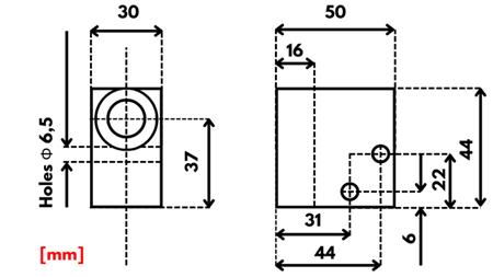 KUCŠTE ZA 2-SMJERNI HID. VENTIL REXROTH 3/8 40-LIT