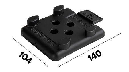 DRŽAČ ZA KLIN KOTAČA PLASTIČNI 