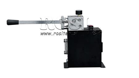 HIDRAULIČKI RVBR AUTOMATSKI VENTIL ZA PROLJETNI CILINDAR S REZERVAROM I EMERGENCIJALNOM RUČKOM