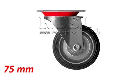 KOLO 75mm OKRETNO PODNOŽJE