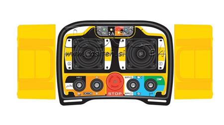 RADIO DALJINSKO UPRAVLJANJE -PROPORCIONALNO- ZEUS2 B2 10016 Plus