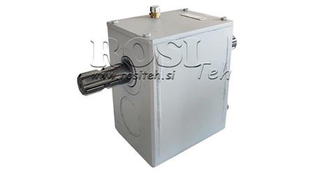 REDUKTOR TRAKTORA - 1:1.85 (80HP-60kW) MUŠKI-MUŠKI