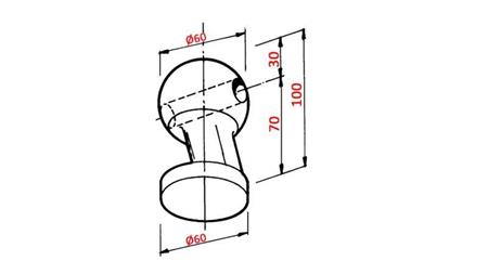 KUGLA DUMP TRUCK KESONA fi 60 PREDNJA