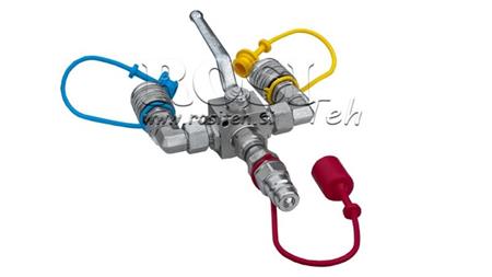 RUČNI RAZDJELNIK DUMP TRAKTOR IZLAZ