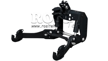 UNIVERZALNI KIT PREDNJA ČELNA HIDRAULIKA 2KAT ZA TRAKTOR 1500kg CRNA (RAL 9005)
