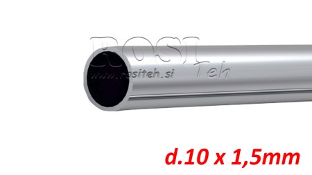 HIDRAULIČNO METALNO CRIJEVO d.10 x 1,5mm