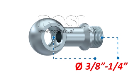 HIDRAULIČNI PRIKLJUČAK OČNI 3/8-1/4