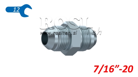HIDRAULIČKI DVOVIJAČNIK JIC74° 7/16”-20 7/16”-20