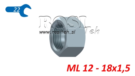 HIDRAULIČNA MATICA ML 12 - 18x1,5
