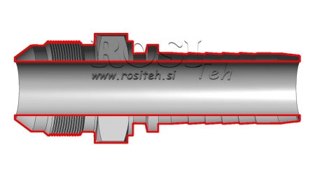 HIDRAULIČNI PRIKLJUČAK AGJ JIC74° MUŠKI DN6-7/16”-20