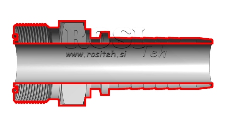 HIDRAULIČNI PRIKLJUČAK AGORFS MUŠKI DN10-1-14