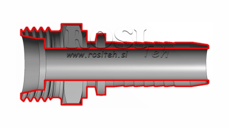 HIDRAULIČNI PRIKLJUČAK CEL 12 L MUŠKI DN8-M18x1,5