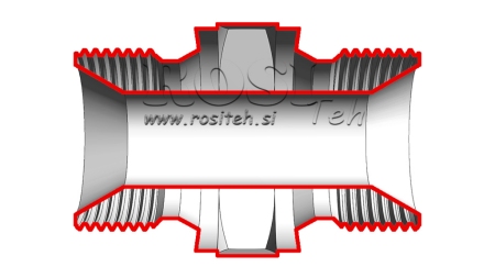 HIDRAULIČNI DVOSTRUKI VIJAK BSP 1/4