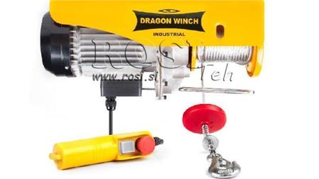 230 V ELEKTRIČNI VINČ DWI 400/800 kg