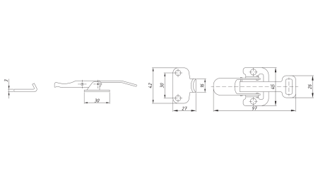 ZATVARAČ ZA STRANICE TIP NAPA L