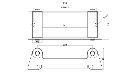 12 V ELEKTRIČNO VITLO RS-12000 - 5440 kg - SINTETIČKO UŽE - ECO